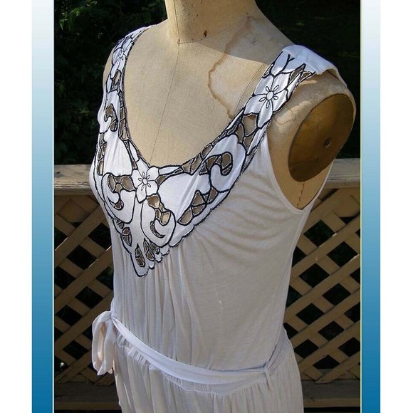 NEW Grecian Goddess Style Dress by STUDIO JPR sz M - Picture 2 of 11